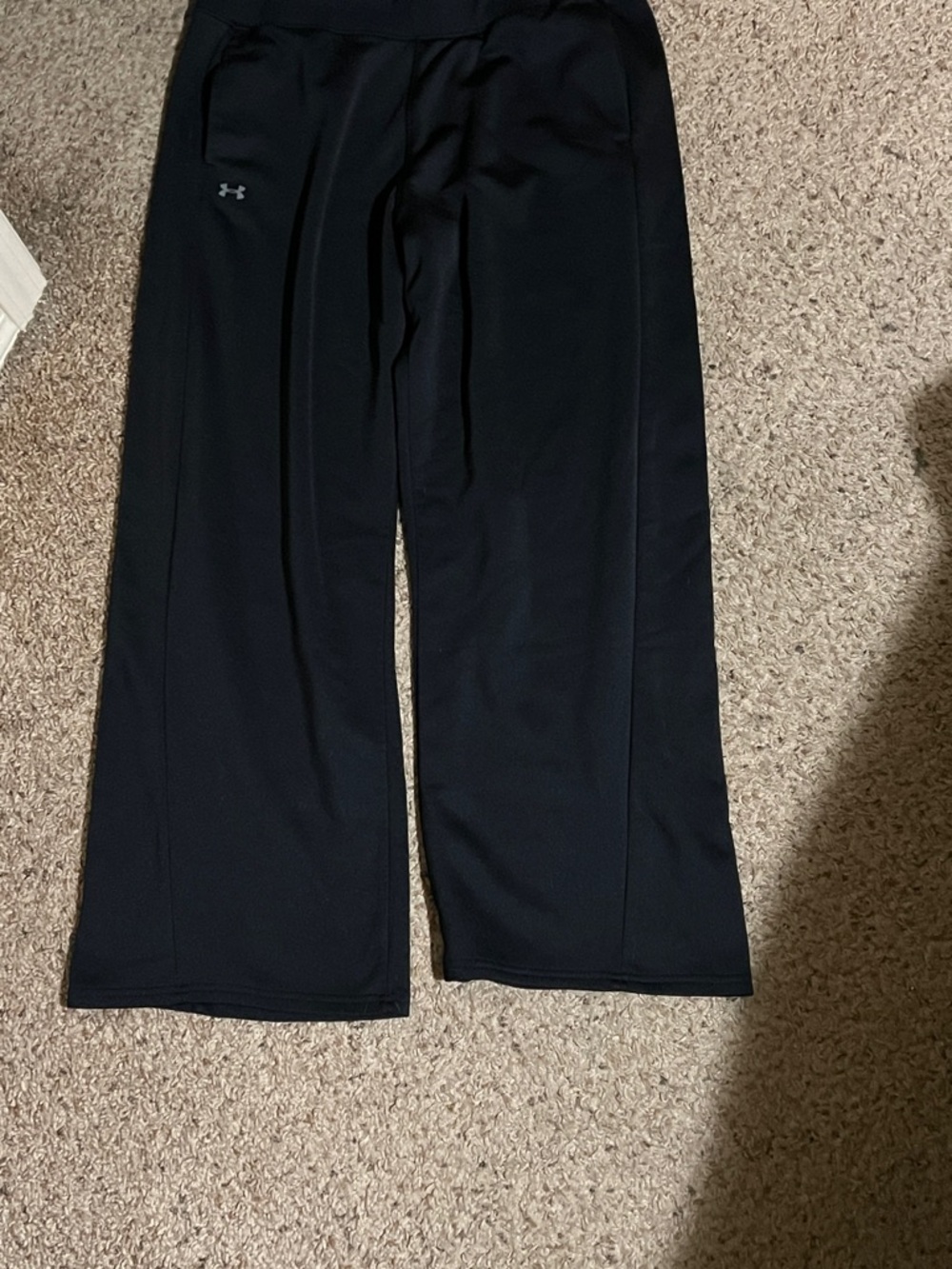 Under Armour Black Straight-Leg Performance Pants